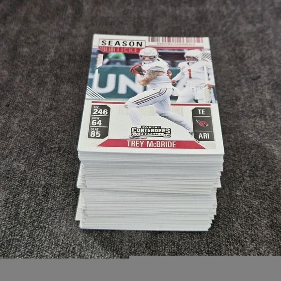 2024 Panini‎ Contenders Football Complete Base Set #1-100, All Vets! NO ROOKIES - Picture 2 of 5